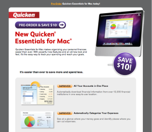 customize my quicken for mac